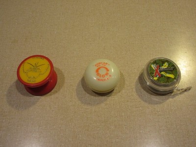 Vintage Duncan Yo-Yo Yoyos Imperial Butterfly Glow In The Dark plus X Games Yoyo