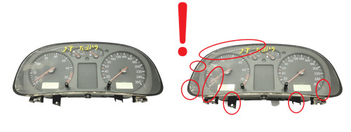 Tacho Kombiinstrument VW Golf MK4 1J0919861D 110008916020 59584