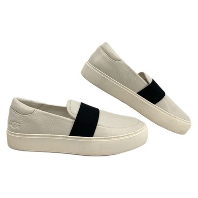UGG White and Black Slip-On Loafers Ugg Womens Ansley Suede Slip On Loafers - Walmart.com main image 4