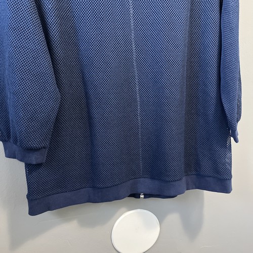 Chico’s Zenergy Mesh Full Zip Jacke Damen 1 M blau 3/4 Arm Taschen - Bild 13 von 13