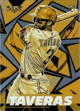 2021 Topps Fire Gold Minted Leody Taveras #13 (RC)