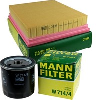 Mann Inspektionspaket Filterset FüR Fiat Multipla 1.9 JTD 105