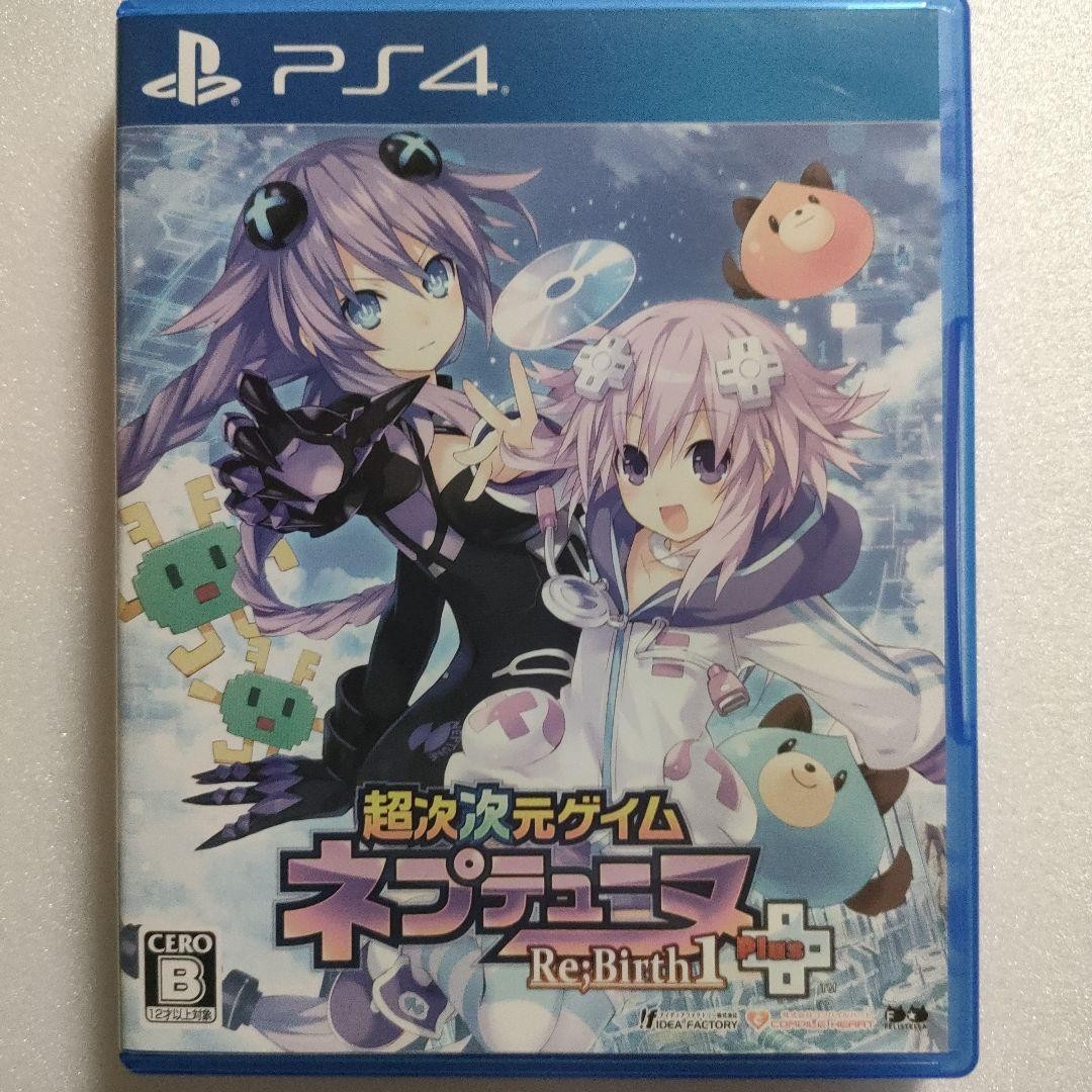 Hyperdimension Neptunia Re Birth 1 Plus Sony PlayStation4 Tested OK JPN ver
