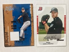 (2) ROY HALLADAY SP MLB CARDS⚾️ DONRUSS RELIC #/150 & BOWMAN WHITE SP #/240⭐️HOF