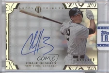 2015 Topps Tribute Auto 94/189 Chase Headley #TA-CH Auto 0f8