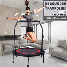 40 Inch Mini Exercise Trampoline For Adults Or Kids Indoor Fitness Rebounder Tra