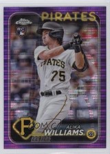 2024 Topps Chrome Purple Sonar Refractor 229/275 Alika Williams #34 14md