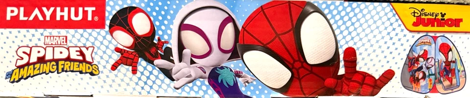Marvel Spidey and his Amazing Friends Clásico Escondite Pop-Up Juego Tienda PLAYHUT Foto 3 de 4