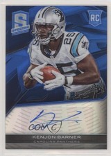 2013 Panini Spectra Rookie Auto Blue 1/99 Kenjon Barner #155 Auto 1u6