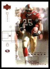 Charlie Garner 2001 Upper Deck Pros & Prospects #79 49ers NFL READ FREE SHIPPING