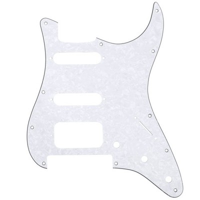 Musiclily Pro HSS Guitar Pickguard Floyd Bridge Cut For Fender Strat Open Pickup