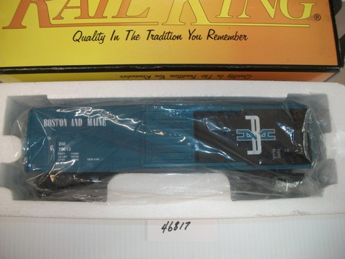 MTH 3074679 " BOSTON & MAINE TECHO REDONDO COFRE COCHE" LOTE #46817 | Condition: New