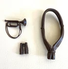 Marx Johnny West Rare Bill Buck Hard Brown Bugle Binoculars And Bedroll