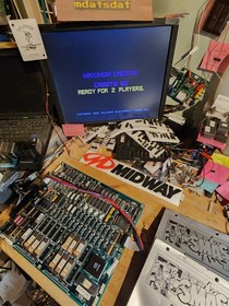 SMASH TV PCB JAMMA ARCADE MAIN BOARD ONLY REV 5.0 WORKING!!!! MIDWAY 