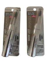 Lot 2 Physicians Formula EyeBrow Last LongWearing Gel PF10562 SmudgeProof BLONDE