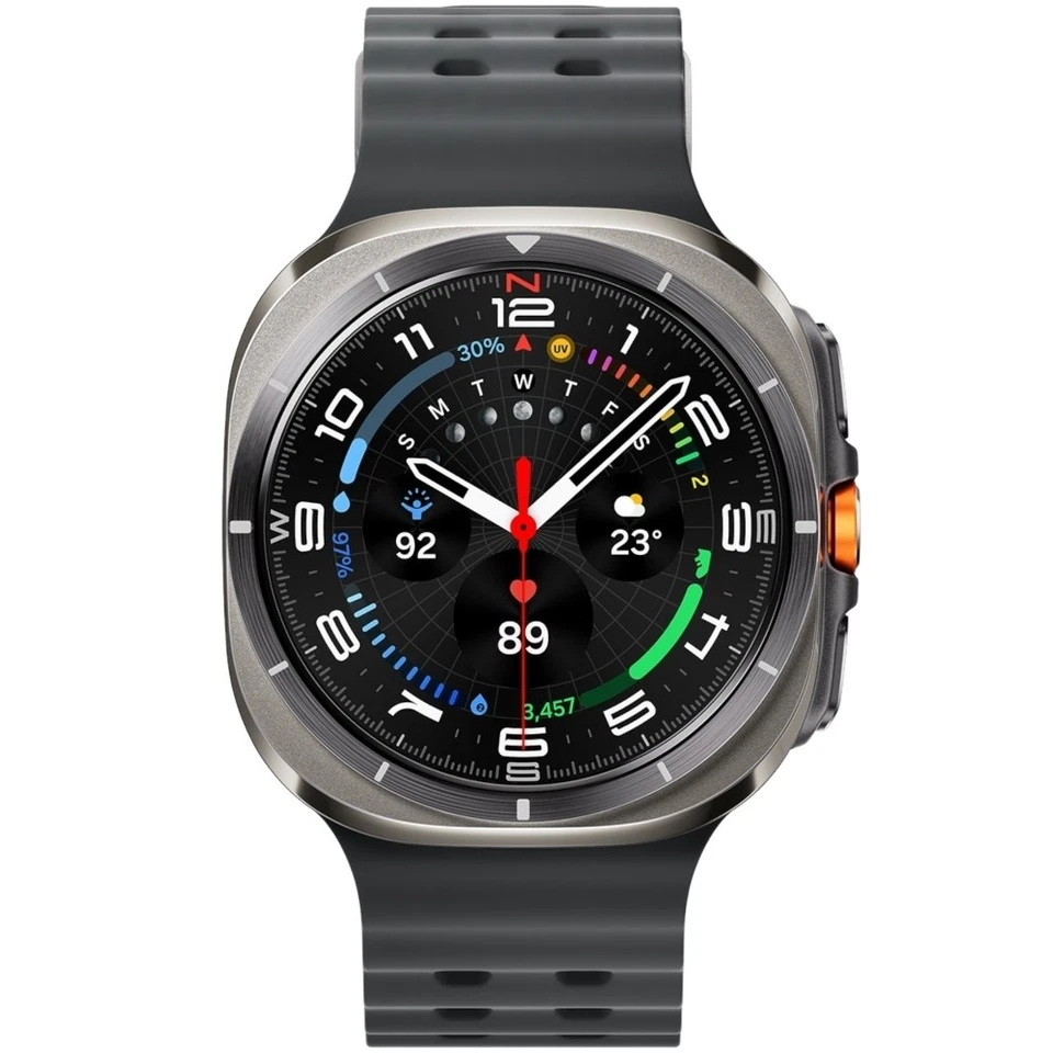 Samsung Galaxy Watch Ultra (2025) L705 47mm LTE Smartwatch titan silber WLAN GPS - Bild 2 von 4