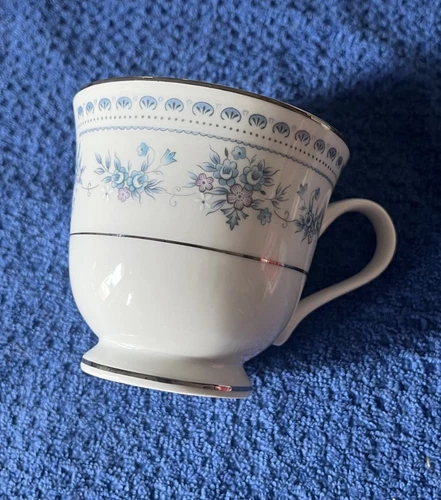 Vintage-Seizan Fine China - Blue Dawn 7004 - Tea / Coffee Cup - Footed -Japan