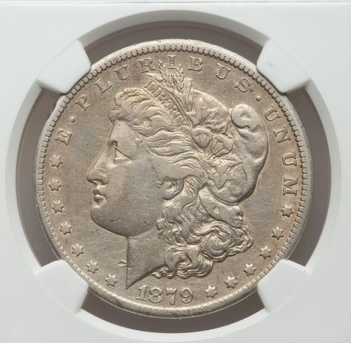 RARE 1879-CC Morgan Silver Dollar Carson City Mint Very Fine Plus ( VF+)