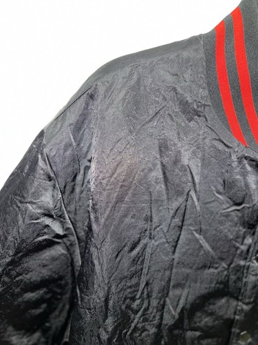 Vintage US Marine Corps Jacke Herren Large Schwarz Satin USMC Soffee 80s Marines - Bild 5 von 14