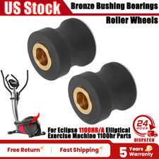 1 Pair Roller Wheels For Eclipse 1100HR/A Elliptical Exercise Machine 1100hr