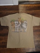 Vintage 90s Wolves Nature Shirt Single Stitch XL