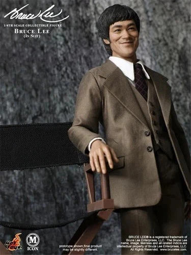 NUEVA Figura de Acción Coleccionable Bruce Lee Hot Toys MIS11 Escala 1/6 (En Traje) Foto 3 de 4