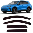 Tape On Window Visors Deflectors Rain Guards for Toyota Crown Signia 2025-2026