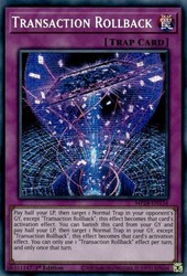 Transaction Rollback MP24-EN134 Prismatic Secret Rare 1st Edition