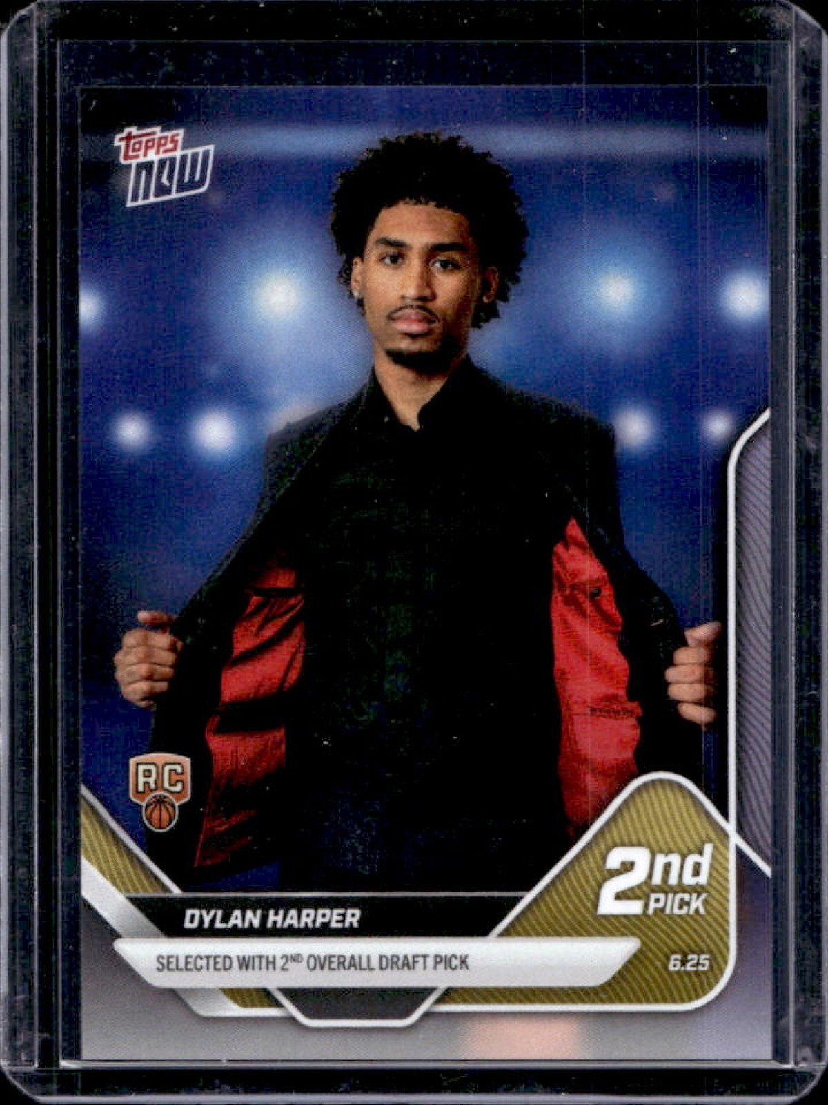 2025-26 Topps Now Dylan Harper RC Rookie #D2 Spurs