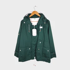 BEAMS PLUS Men's Green 3 Layer Sailing Parka Jacket - Size L - Brand New