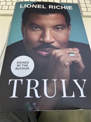 Truly by Lionel Richie SIGNED Book 1st EDITION Autobiograph Signed Lionel Richie