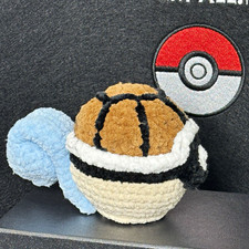Squirtle Pok mon Crochet Pokeball Plush