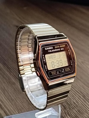 CASIO DATABANK Vintage Model DB-200G Tested 80s Digital Watch