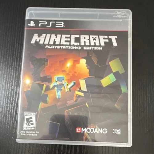 Mojang Minecraft PlayStation 3 Edition PS3 Multiplayer Manual Included Tested