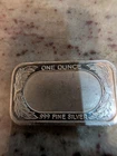One Ounce .999 Fine Silver Bar