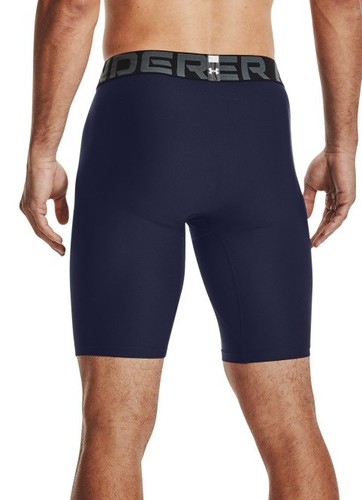 Under Armour Heatgear Pocket Navy Men's Medium Compression Shorts ...