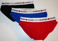 MEN'S 3 PACK COTTON BRIEFS SET
