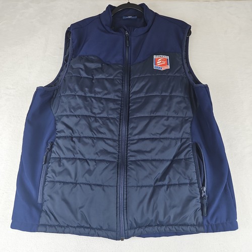 Andretti Autosport Full Zip Puffer Lined Vest Jacket Formula E Racing IndyCar XL