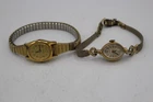 LOT OF VINTAGE WATCHES-TIMEX WIND UP WORKS-