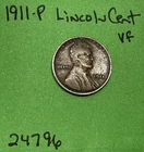 1911 P Lincoln Wheat Cent / Penny 1c Vf Very Fine