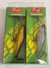 Lucky Craft Set Baby Shad FC 60 Rise Up Kin Kuro