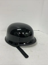 HIGHWAY 21 9mm German Beanie Helmet Gloss Black | XL .