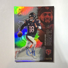Topps 2025 Signature Class Caleb Williams Chicago Bears #11 RC Auto 230/275