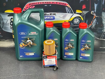 Ford Ranger 2019-2021 2.0 EcoBlue Oil Service Kit Genuine Ford 0W-30 ...