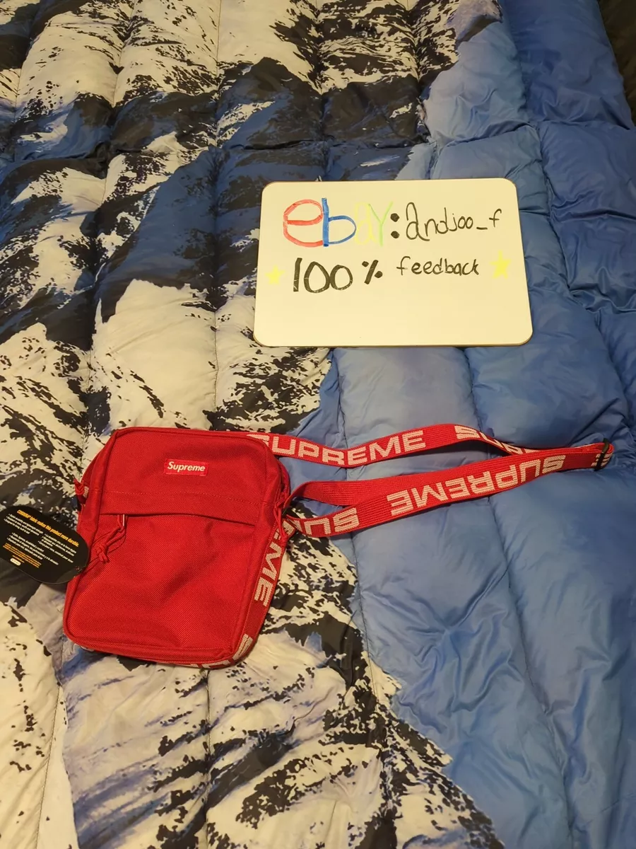 Supreme SS18 Royal Blue Shoulder Bag Cordura Authentic