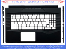 New For MSI GL76 11UDK SCK MS-17L1 MS-17L2 Upper Case Palmrest Cover C Shell