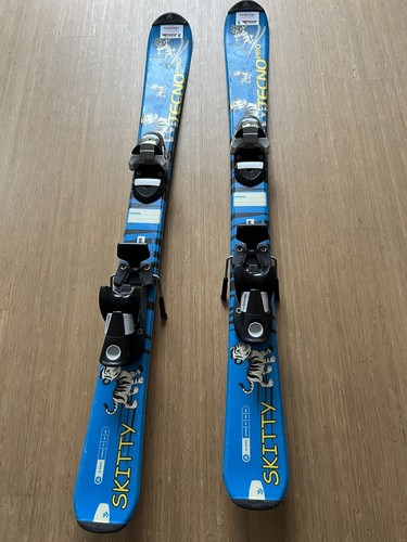 Ski TECNO PRO Skitty - 100 cm mit Bindung „TechnoPro“ und Stöcken - Bild 6 von 6