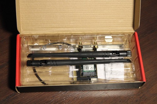 NEW Cudy AX 5400Mbps Wireless WiFi Bluetooth 6E WiFi 6 PCIe Card for PC - Picture 2 of 2