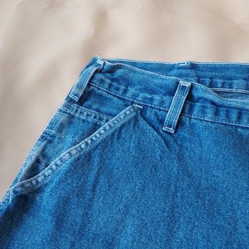 Carhartt Shorts Size 42 Carpenter Utility Blue Jean B28 DST Jorts - Picture 5 of 18