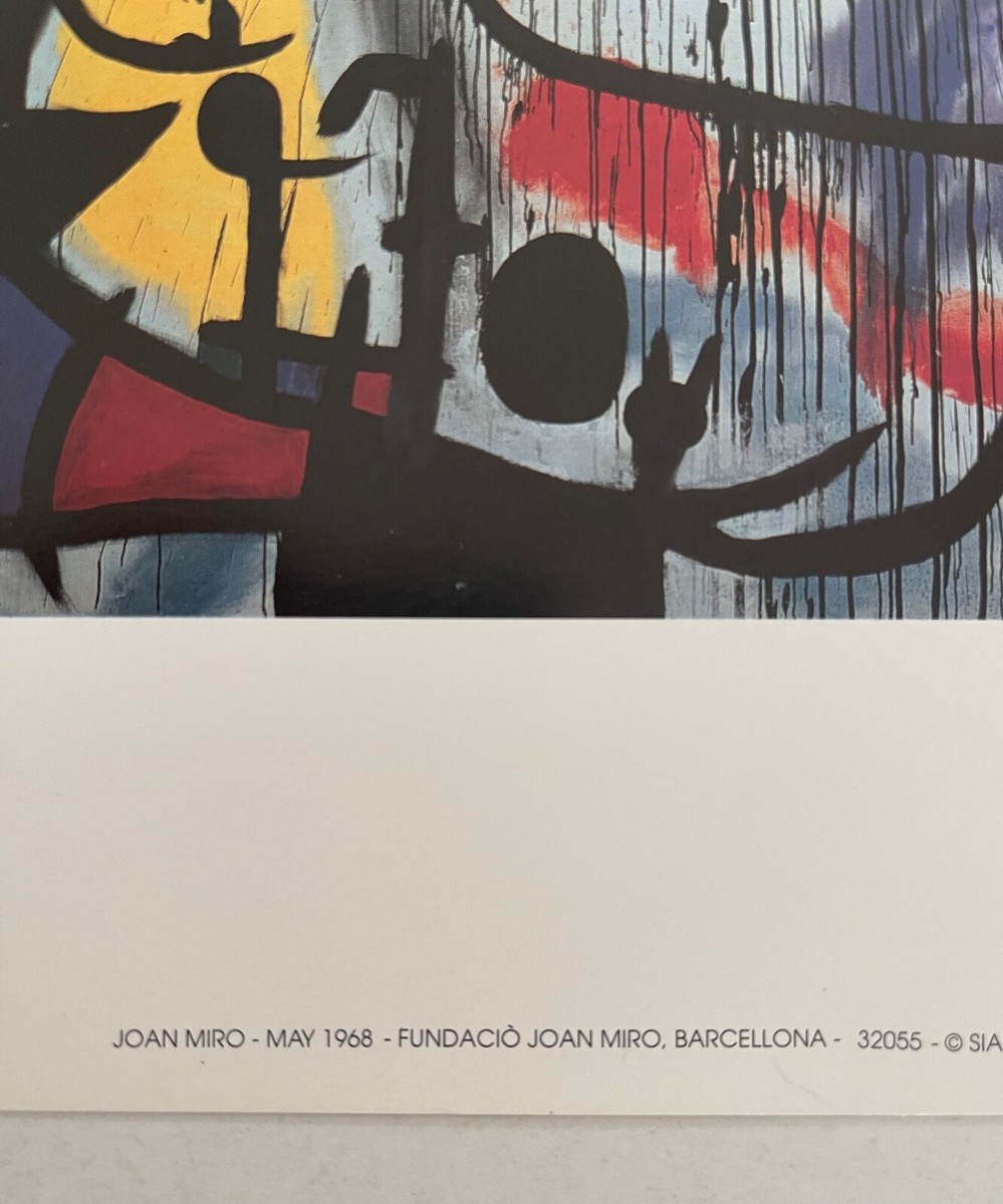 Joan MIRO、N、海外版超希少、RARE BOOKS、希少画集画 JOAN MIRO LITHOGRAPHS IV 1969-1972 w/ SIX ORIGINAL